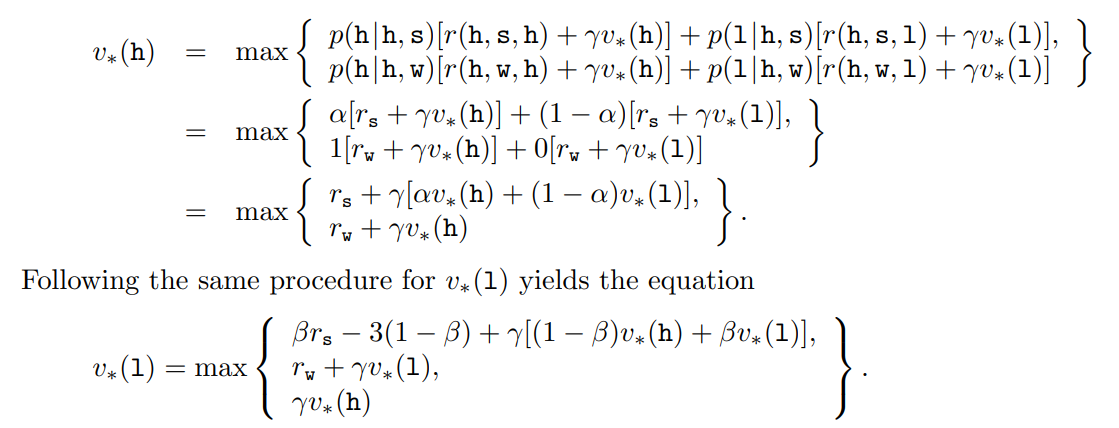 3_6_8_bellman_optimality_equations_for_the_recycling_robot