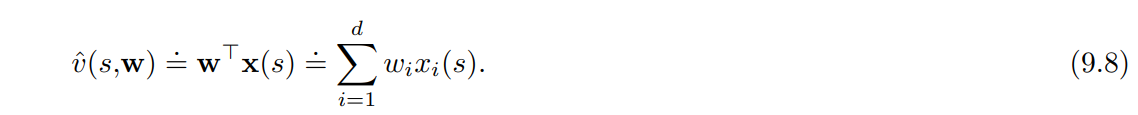 9_4_1_linear_approximate_inner_product_between_w_and_x
