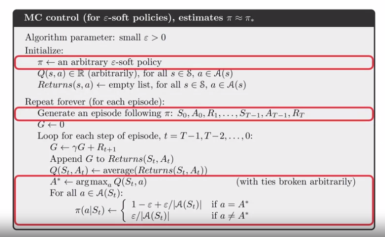 e_soft_policy_psuedo_code