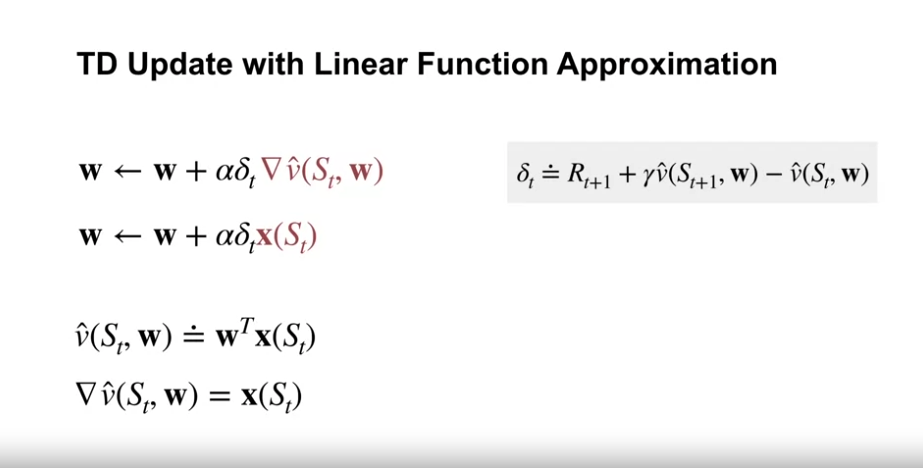 td_update_with_linear_function_approximation
